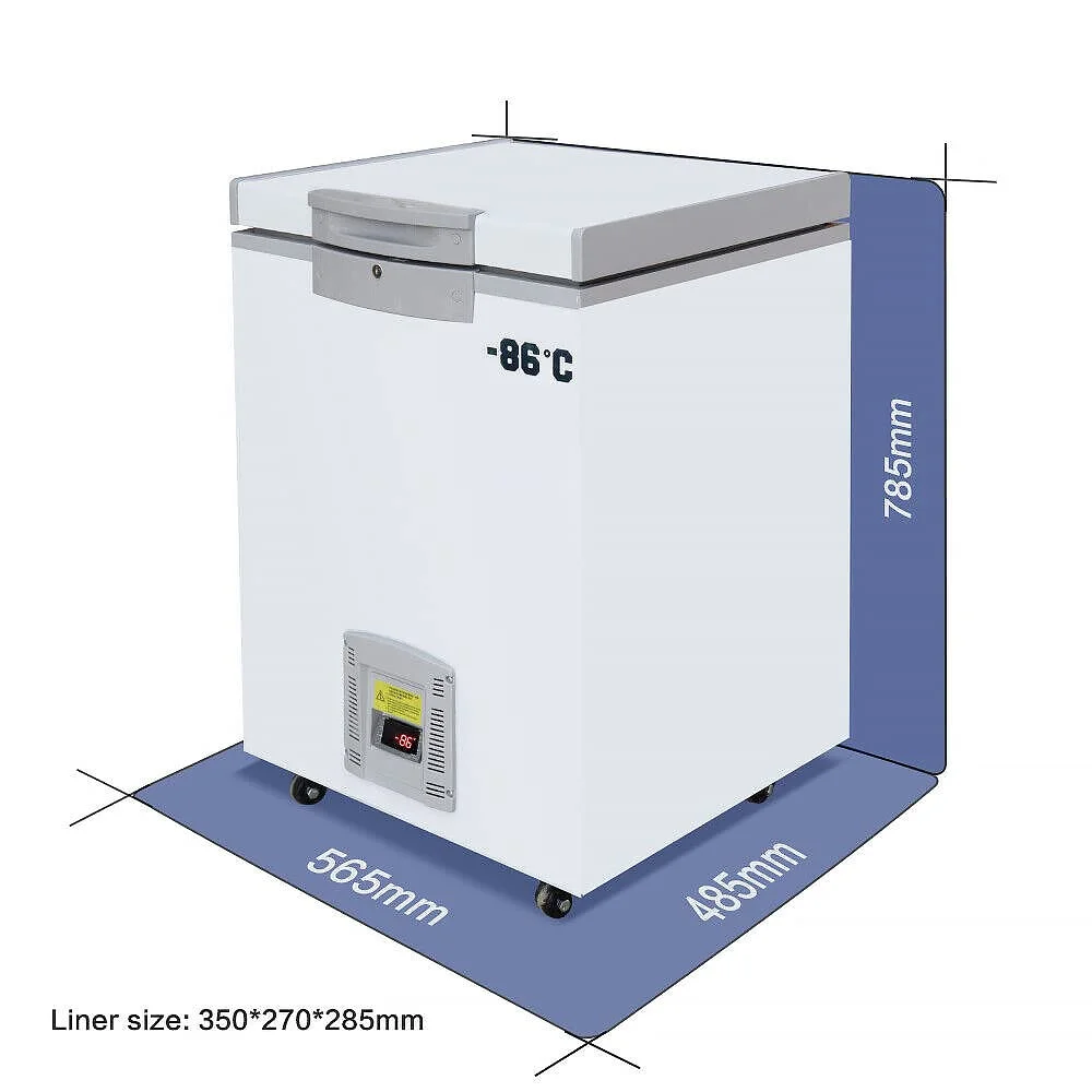 Ultra-Low Temperature Cryogenic Freezer for Laboratory Sample Storage