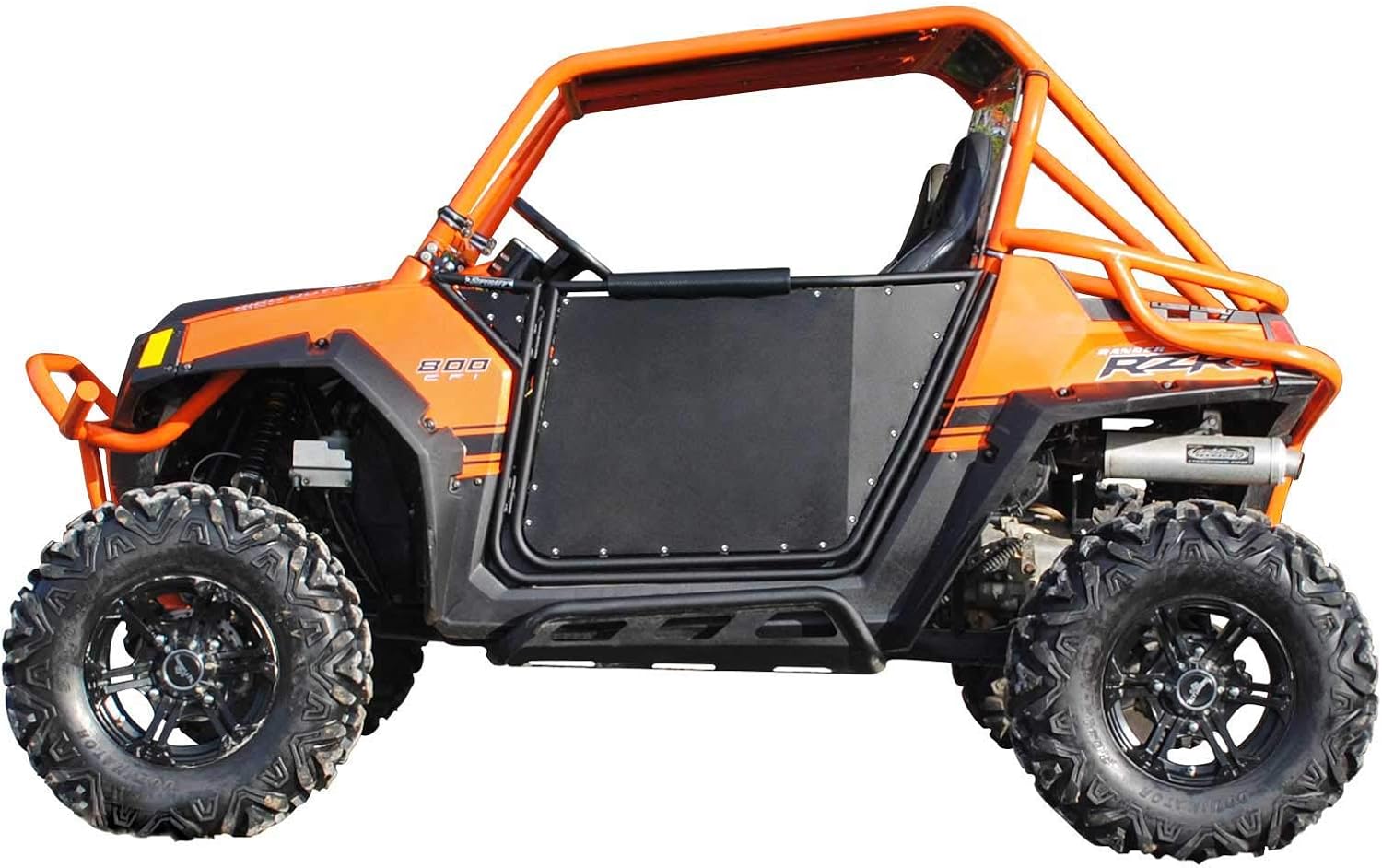 SuperATV Aluminum Doors for Polaris RZR 800/800 S / 570/900 | Automotive Style Latch | Ideal Height for Comfortable Ride