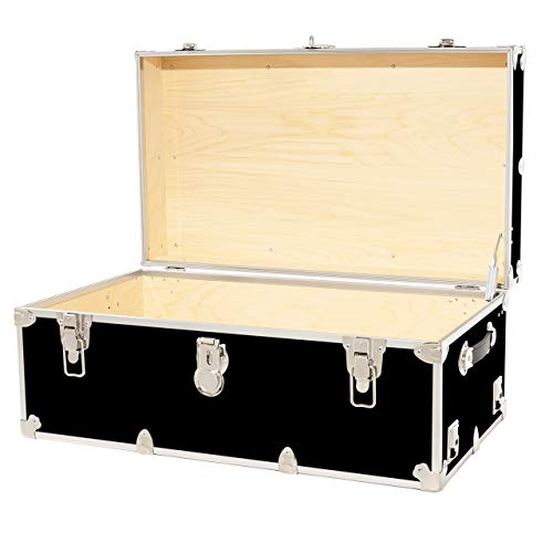 Rhino Trunk & Case Camp & College Trunk with Removable Wheels 30"x17"x13" (White)