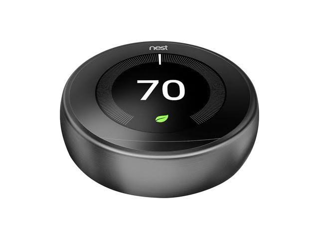 Nest - Learning Thermostat - 3rd Generation - Black