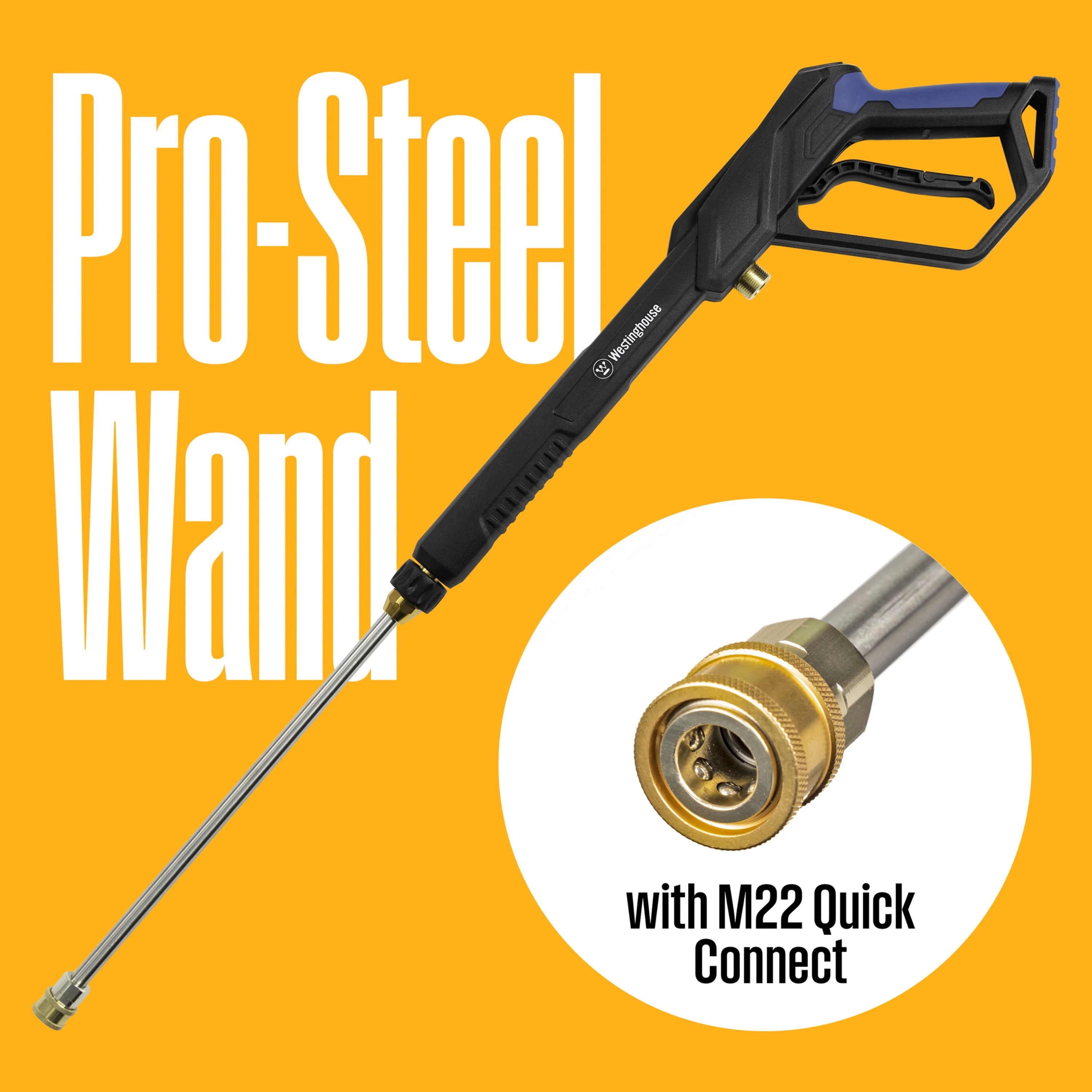 Westinghouse 2300 Max PSI Electric Pressure Washer, 1.76-GPM, Soap Tank, 5 Nozzles