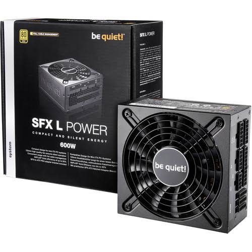 Be quiet! BN639 SFX L Power 600W, 80 Plus Gold Efficiency, Full Cable