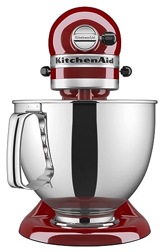 KitchenAid Artisan Series 5 Quart Tilt Head Stand Mixer with Pouring Shield KSM150PS, Removable bowl, Aqua Sky