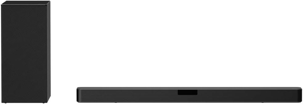 LG SN5Y 2.1 Channel High Res Audio Sound Bar with DTS Virtual:X Bundle with 1 YR CPS Enhanced Protection Pack