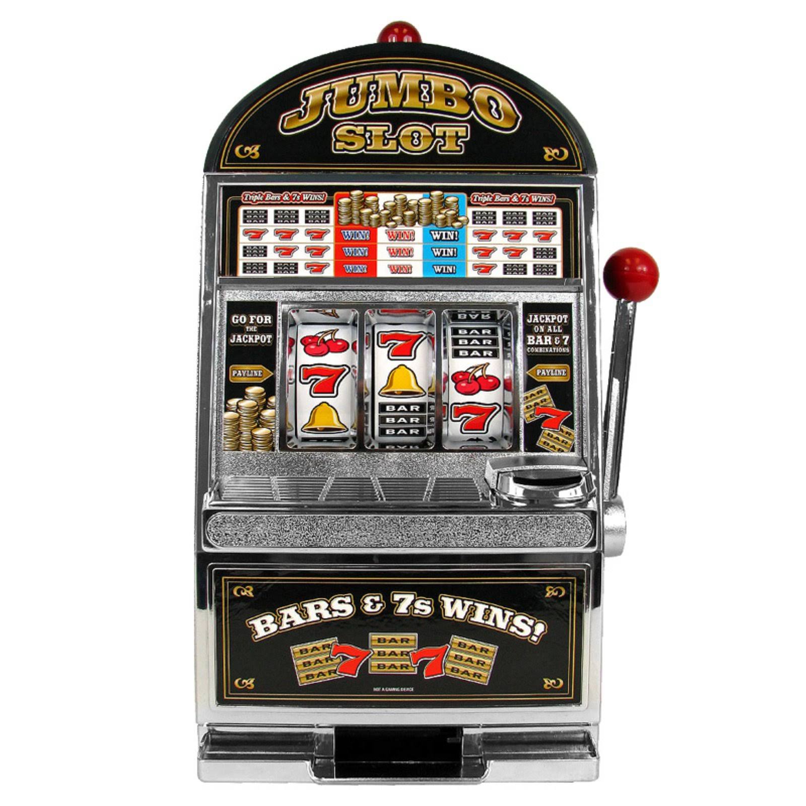 Jumbo Slot Machine Bank - Replication