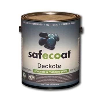 AFM Safecoat Concrete Floor Paint Deep Base, White 32 oz. Can 1/Case