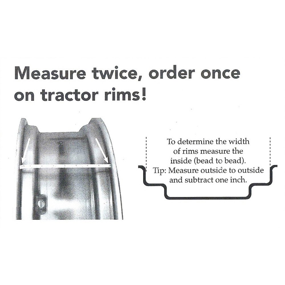One New Aftermarket Rear Rim Fits Ford Tractors 2N 3000 4000 9N NAA 600 5600 8N