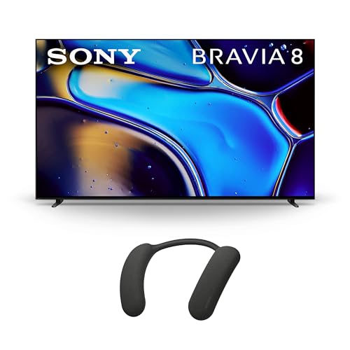 Sony 65 Inch OLED 4K Ultra HD TV BRAVIA 8 Smart Google TV with Dolby Vision HDR and Exclusive Features for PlayStation 5 (K-65XR80)