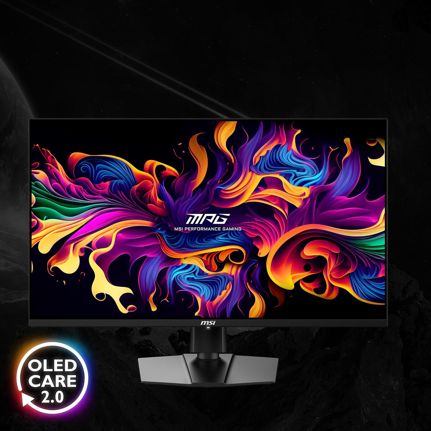 MSI MPG 321URX QD-OLED, 32" 4K UHD Quantum Dot OLED Gaming Monitor, 3840 x 2160, 0.03ms, 240Hz, True Black HDR 400, 90W USB Type C, HDMI, DP Port