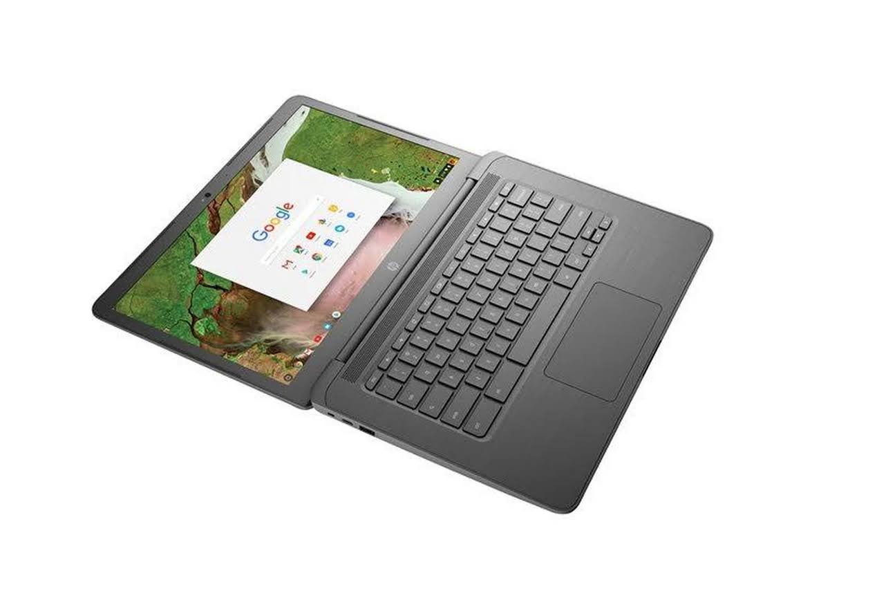 HP 14-ca070nr 14x22 Touchscreen Chromebook Laptop Celeron N3350 4GB 32GB eMMC