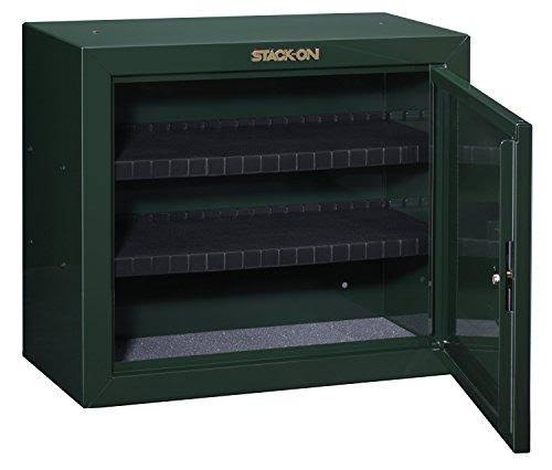Stack-On Pistol / Ammo Security Cabinet, Black