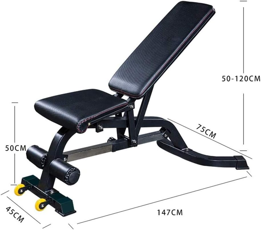 Adjustable Weight Bench,Adjustable Workout Bench – for Dumbbell & Barbell Press Exercises & Workouts – Great for Commercial, Garage and Home Gym