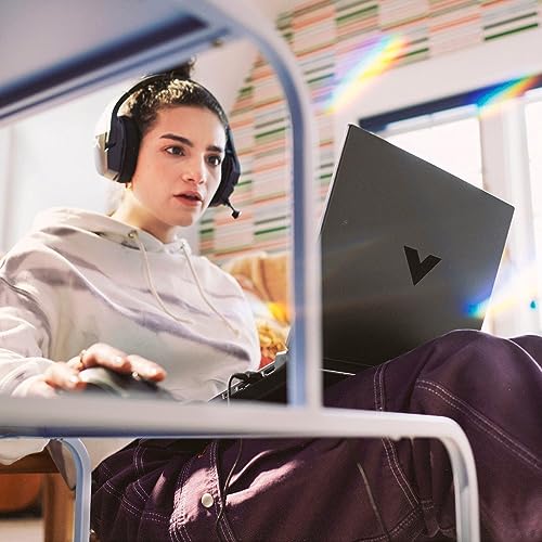 HP Victus 15 Gaming Laptop, 15.6" FHD 144Hz Display, AMD Ryzen 5 7535HS, 32GB DDR5 RAM, 1TB PCIe M.2 SSD, NVIDIA GeForce RTX 2050, HDMI, Webcam, Backlit Keyboard, Wi-Fi 6, Windows 11 Home, Silver