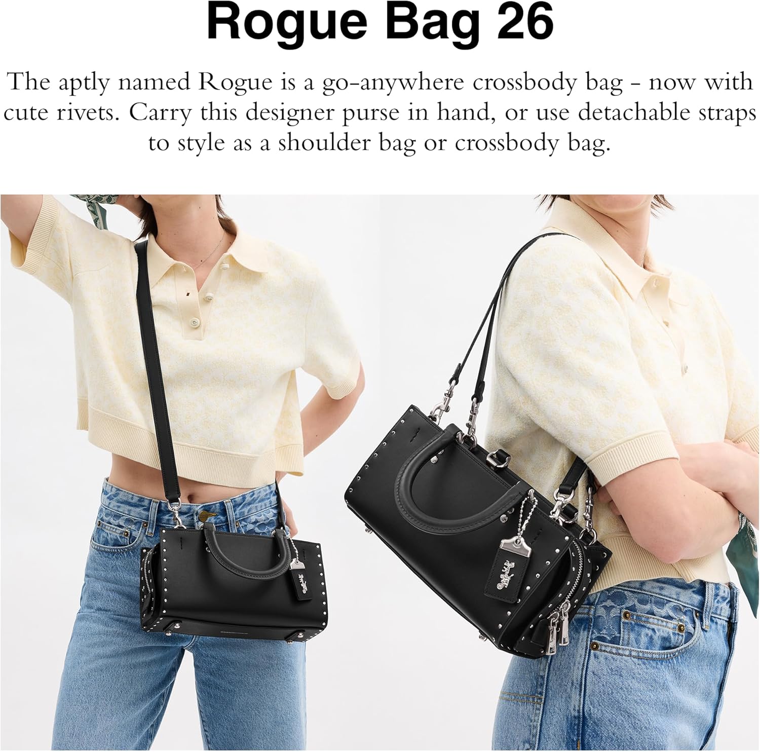Coach Rogue Bag 26, Black