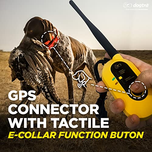 Dogtra Pathfinder 2 - Hunting Ecollar GPS Dog Training Collar with Remote, 9 Mile Range, Tracking & Containment for Medium & Large Dog Breeds, Electric GEO Fence Tracker, Stimulation, Vibration, Tone