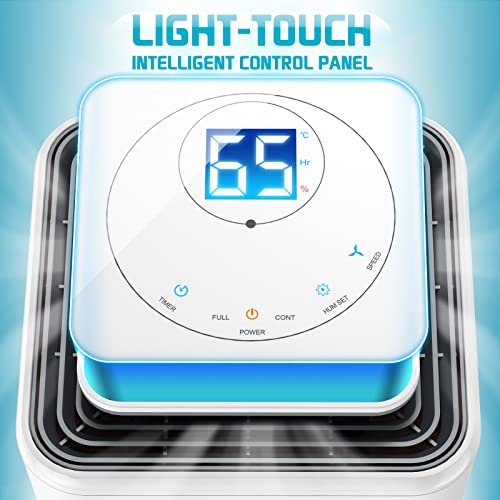 LUKO Dehumidifiers 30pints Dehumidifiers for basement room,