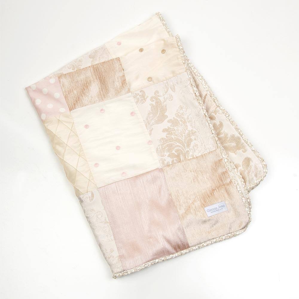 Glenna Jean Victoria 4 Piece Baby Crib Bedding Set with Bumper