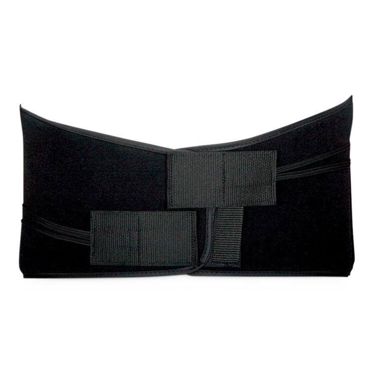 Curad Back Support with Dual-Pulley System, Black, Small/Medium