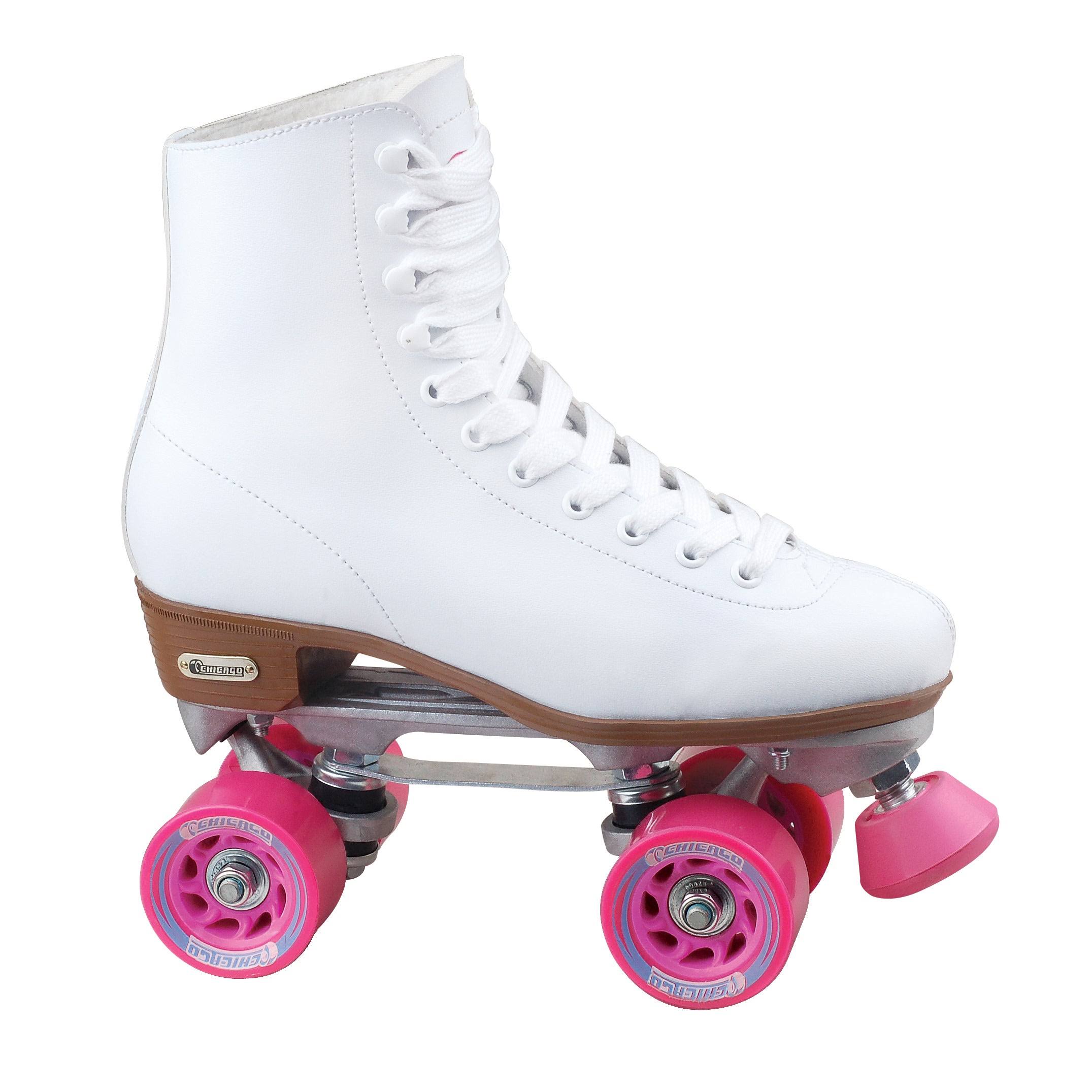 Chicago Skates Rink Roller Skates - Women, White, 10