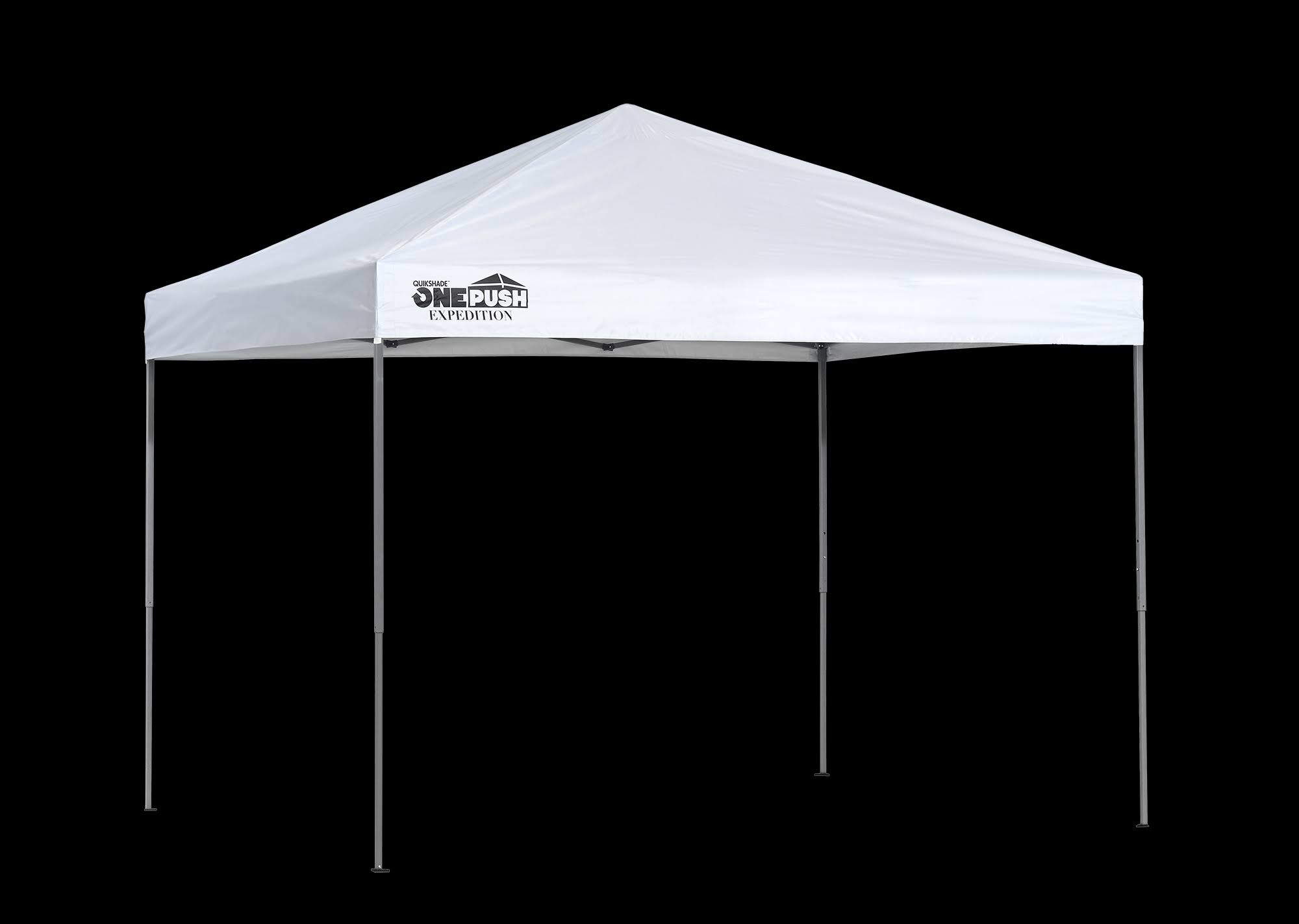 Quik Shade Expedition EX80 One Push 8 x 10& Straight Leg Canopy - White