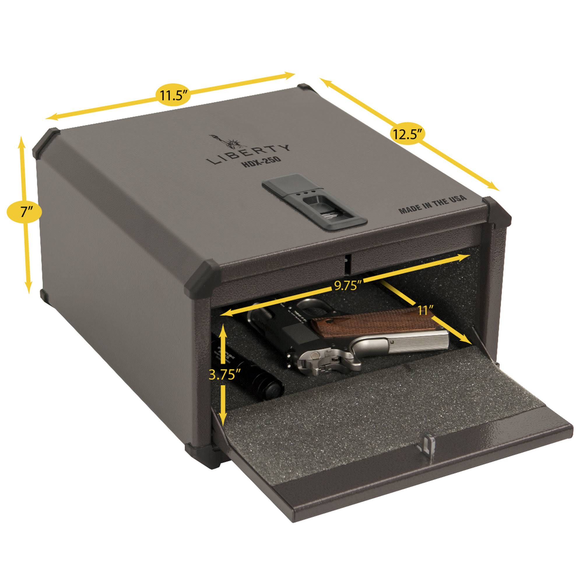 Liberty Safe HDX-250 Biometric Smart Vault