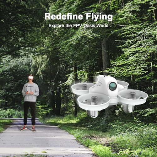 APEX VR70 FPV Drone Kit, Drone with Goggles,Brushed FPV Racing drone for Beginners,Low-Latency 5.8G Transmission, Drop-Resistant