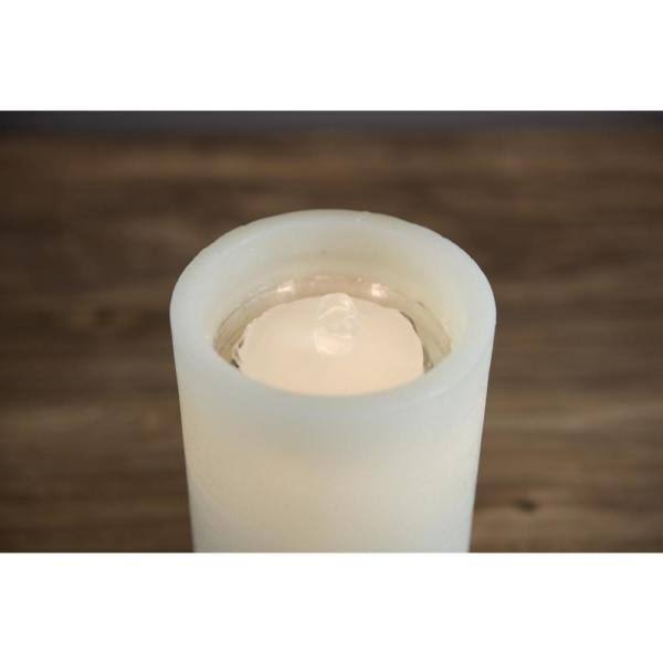 AquaFlame Flameless Candle Fountain - Ivory