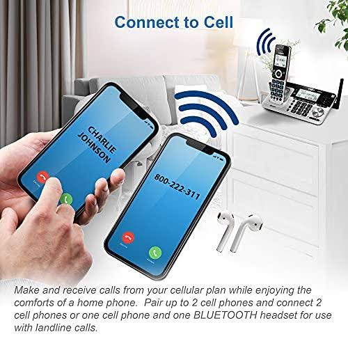 Vtech VS113-5 Extended Range 5 Handset Cordless Phone for Home with Call Blocki