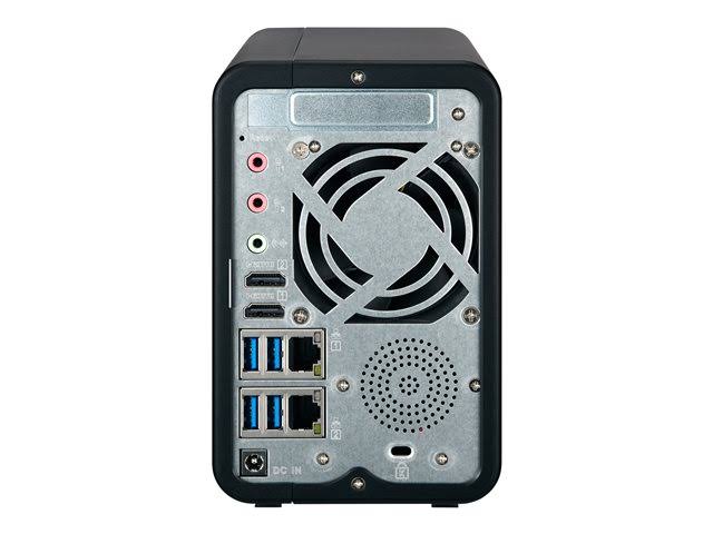 QNAP TS-253Be-4G 2-Bay Diskless NAS Server - SATA 6Gb/s
