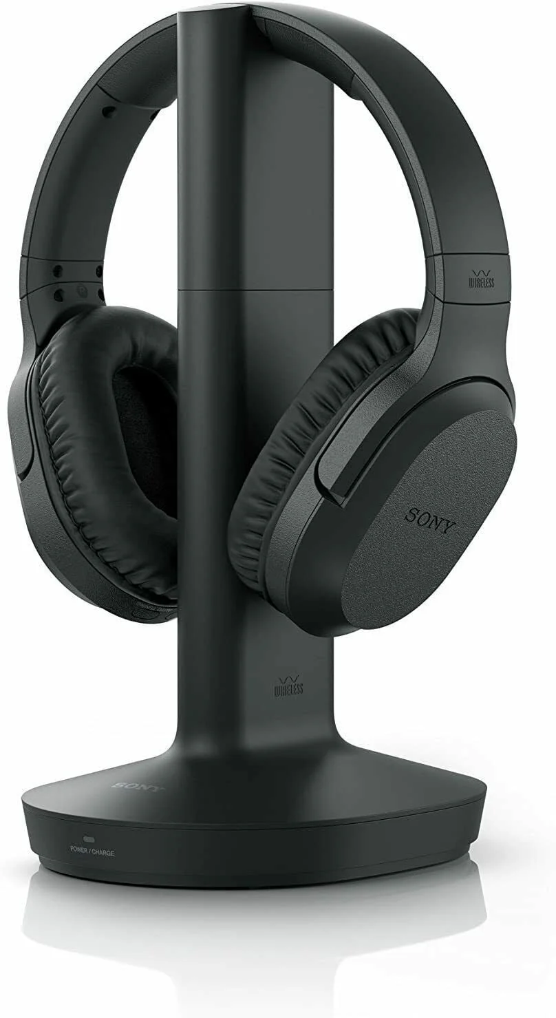 Sony RF400 Wireless Home Theater Headphones for TV Watching Audio Input (WHRF400)