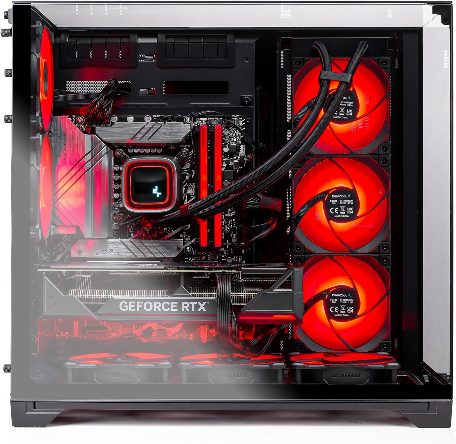 Skytech O11V Gaming PC Desktop, Ryzen 7 7700X 4.5 GHz (5.4GHz Turbo Boost), NVIDIA RTX 4070 Ti Super 16GB GDDR6X, 1TB Gen4 SSD, 32GB DDR5 RAM 5600 RGB, 750W Gold PSU, ARGB AIO, Wi-Fi, Win 11 Home