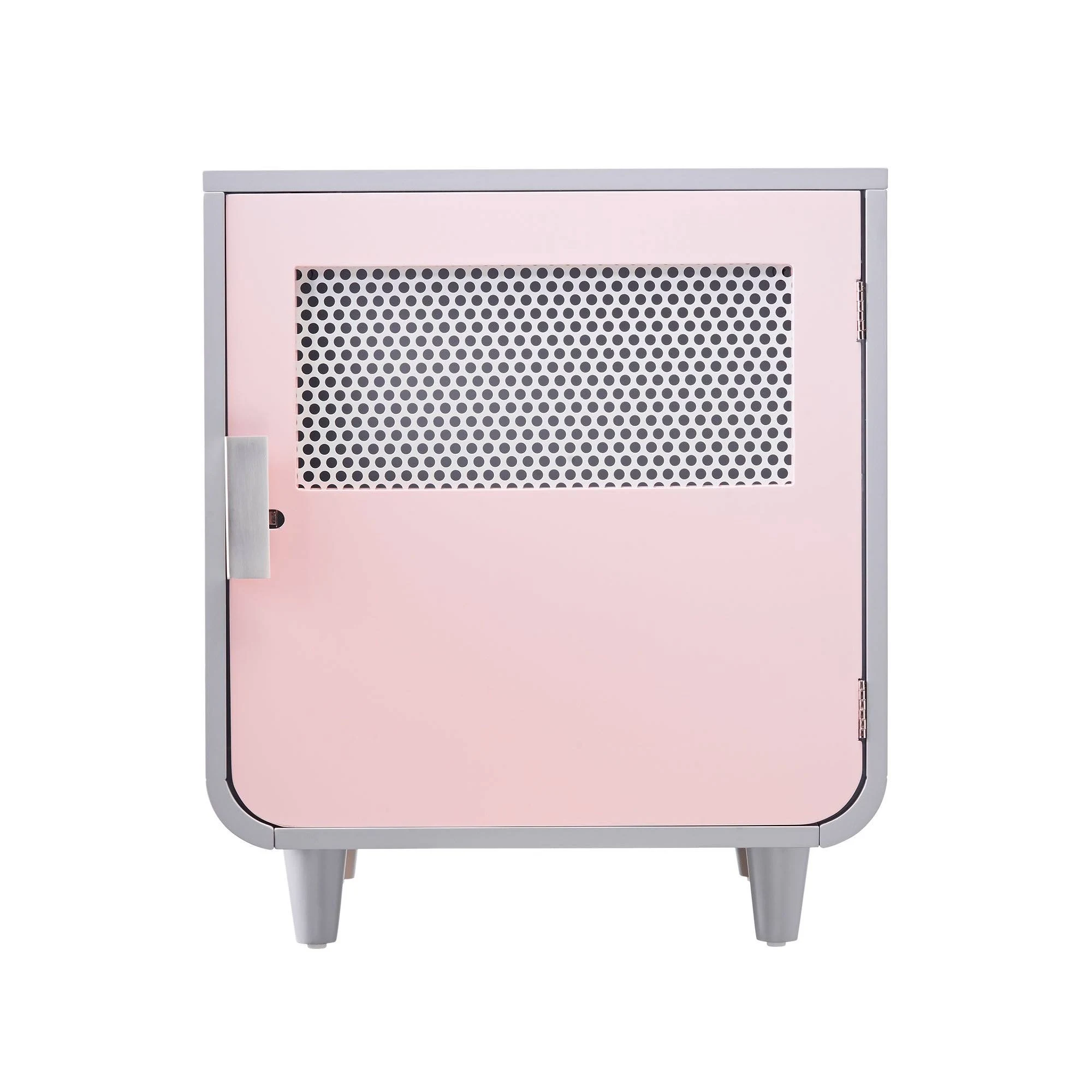 Staart Radius Medium Chablis Pink Wooden Dog Crate