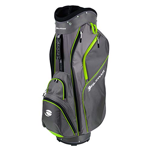 Orlimar CRX 14.6 Golf Cart Bag, 14-Way Divider Top, 6 Zippered Pockets Including Insulated Cooler Pocket