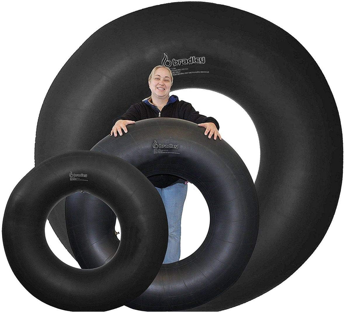 Bradley 2 Pack 38" Rubber Snow Tube | River Rafting, Sledding Float | Pool Closing Inner Tube | Truck Inner Tubes Pack of 2
