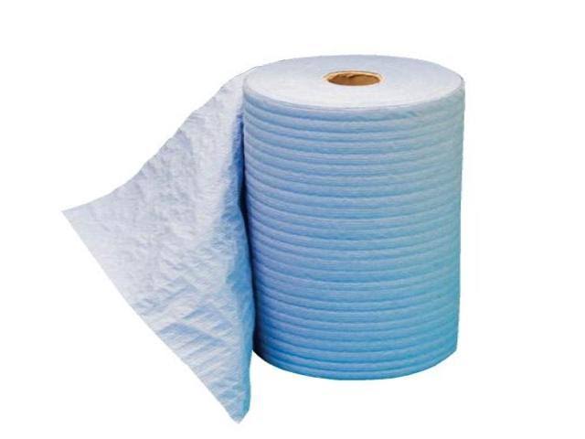 Hospeco Prism Scrim Reinforced Wipers, 4-Ply, 9 3/4 x 275ft Roll, Blue, 6 Rolls/Carton