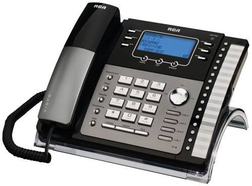 RCA ViSYS 25424re1 4-Line Expandable System Speakerphone with Call Waiting Caller ID Intercom