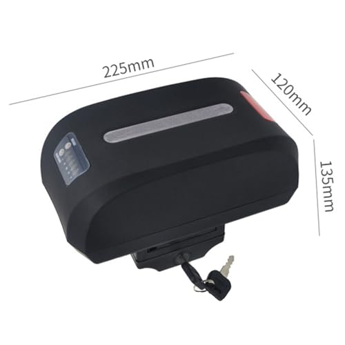 E-Bike Battery 24V 10AH 13AH Seat Post Battery 36V 8AH 10AH Lithium Battery Pack 48V 7.8AH Replacement Battery for 0-400W Motor with Charger