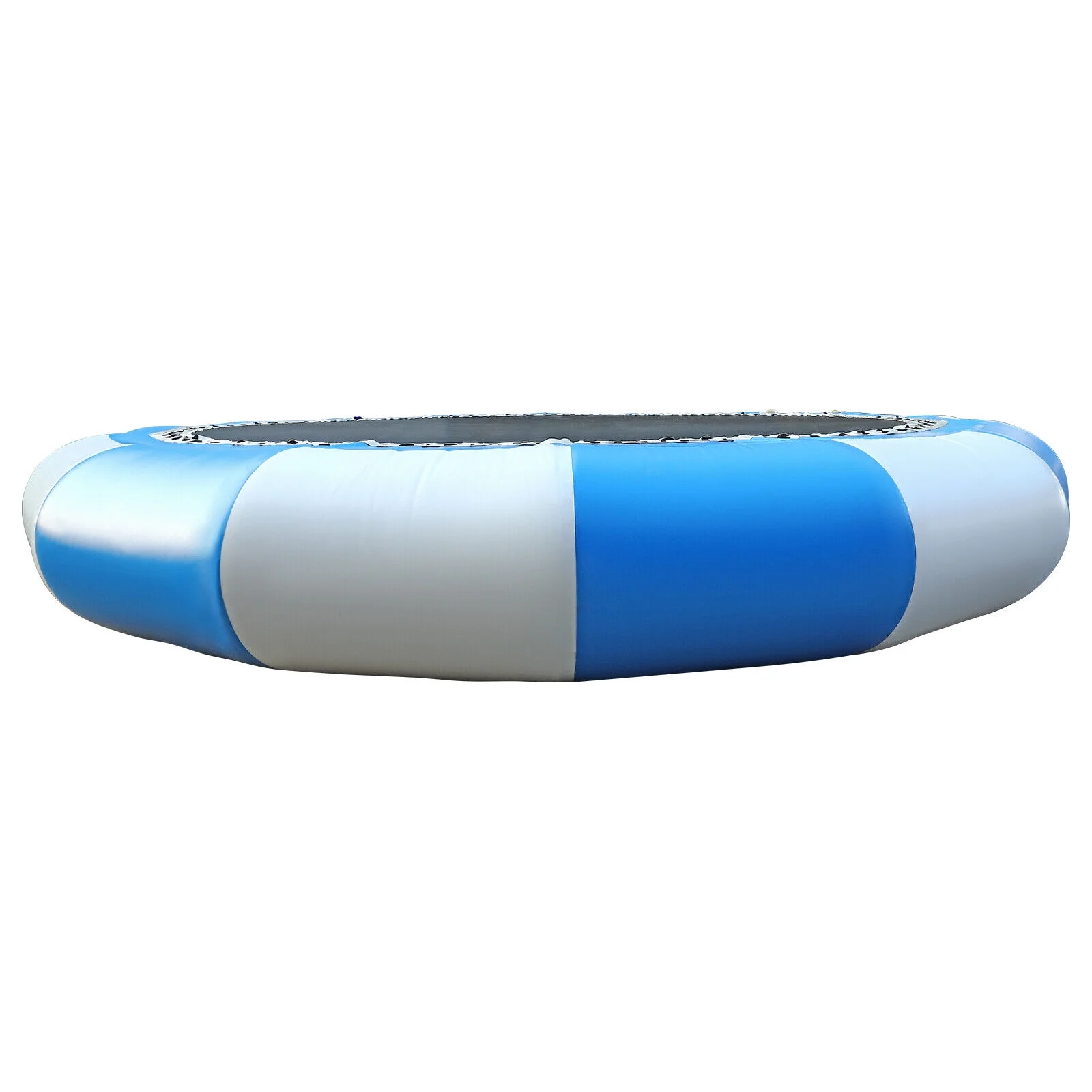 Oukaning 17Ft Inflatable Water Trampoline Jump Floated Water Bounce Playing Platform