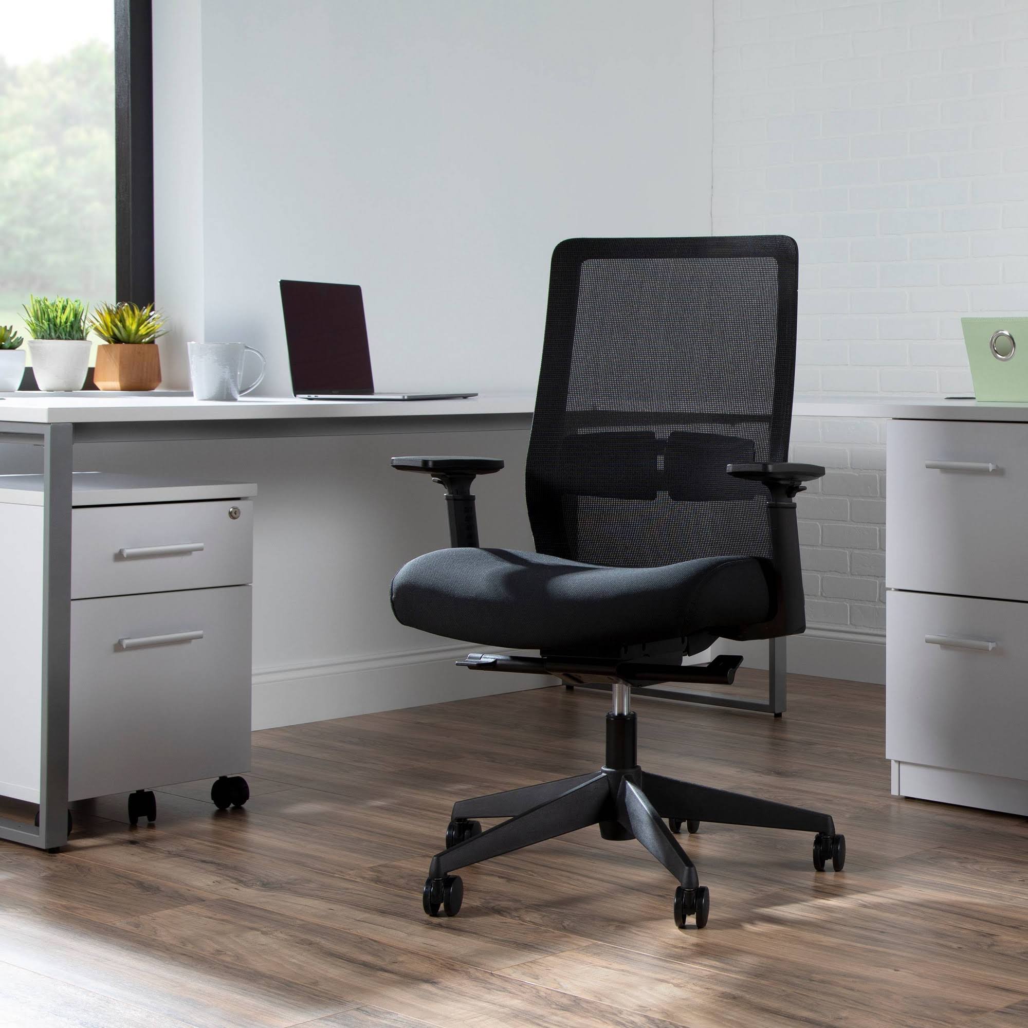 HON BSX155VA10T Basyx Biometryx Commercial-Grade Task Office Chair - Black