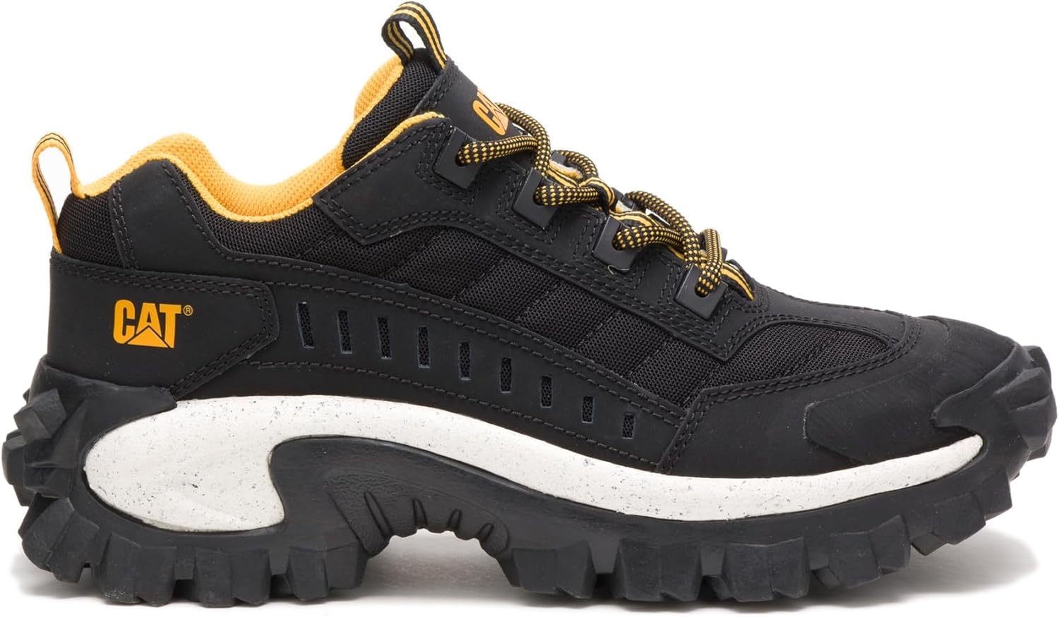 Cat Footwear Unisex's Intruder Sneaker, Black/Black, 4 W US