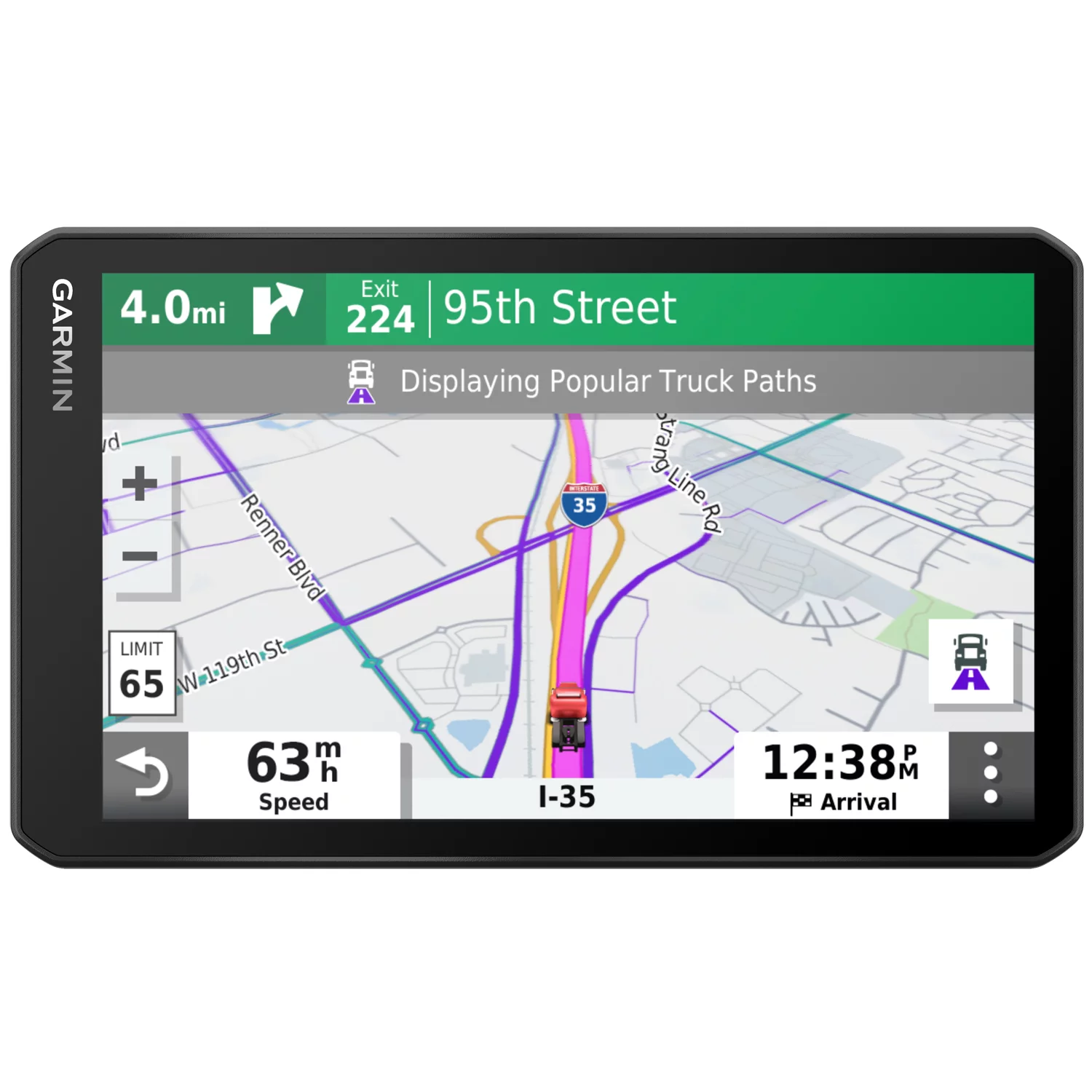 Garmin Dezl OTR700 7" GPS Truck Navigator (010-02313-00) with Accessory Bundle