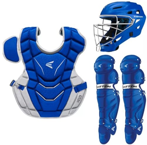 Easton | GAMETIME 2.0 Baseball Catcher's Equipment | Box Set | NOCSAE Approved | Youth/Intermediate/Adult | Multiple Colors