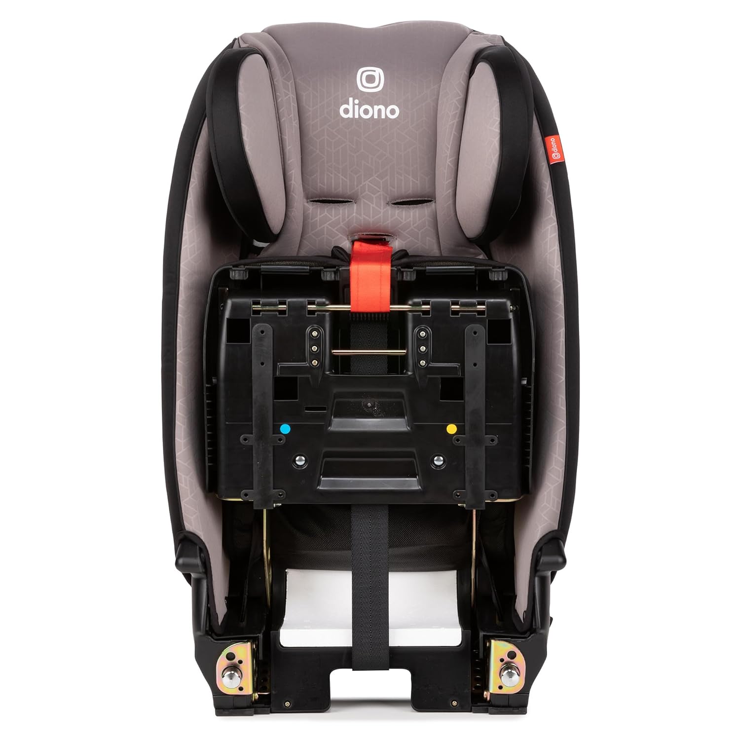 Diono Radian 3RXT Special Edition Slim Fit 3 Across All-in-One Convertible Car Seat, Rear-Facing, Forward-Facing and High-Back Booster, Gray Oyster