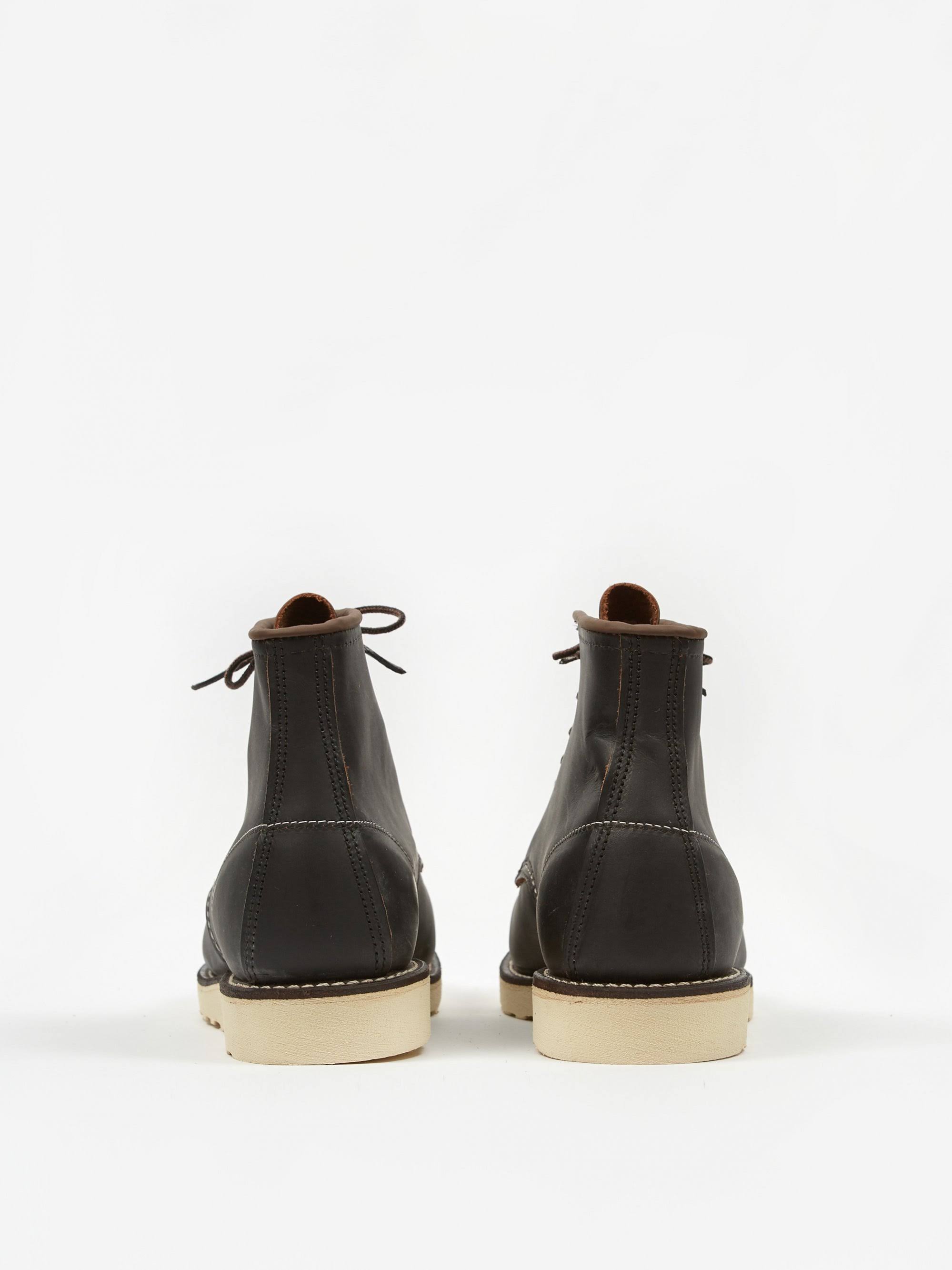 Red Wing Men&s Classic 6 inch Moc 8849 Black Prairie