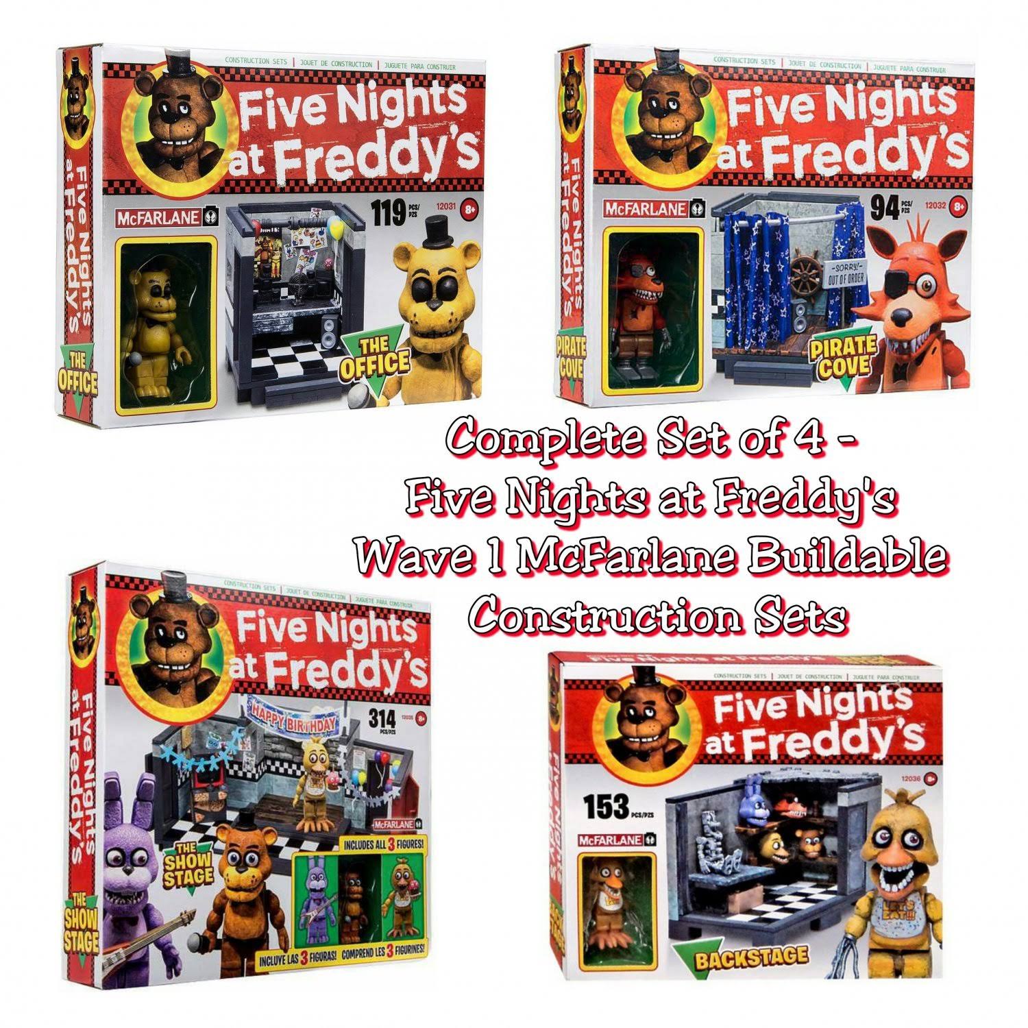 Five Nights at Freddy&s Backstage Construction Set