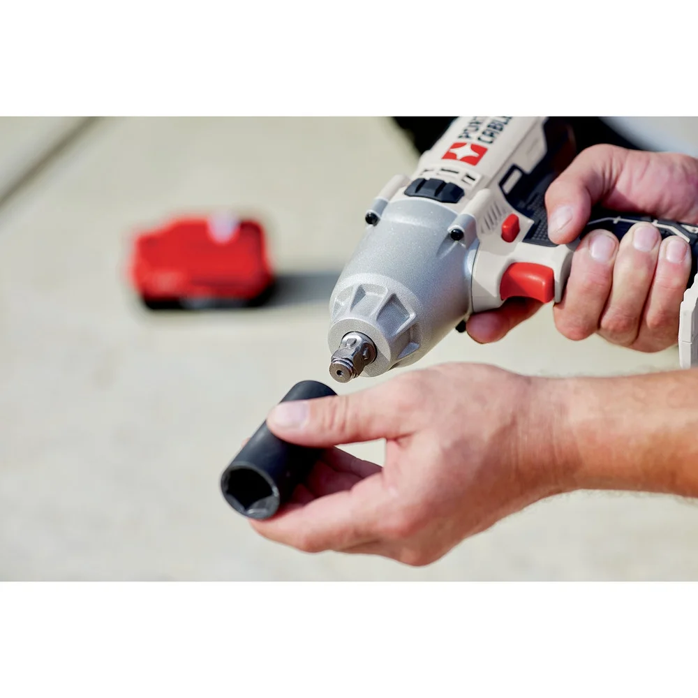 Porter Cable 20V 1/2 in. Cordless Brushed Impact Wrench Kit (Battery & Charger)