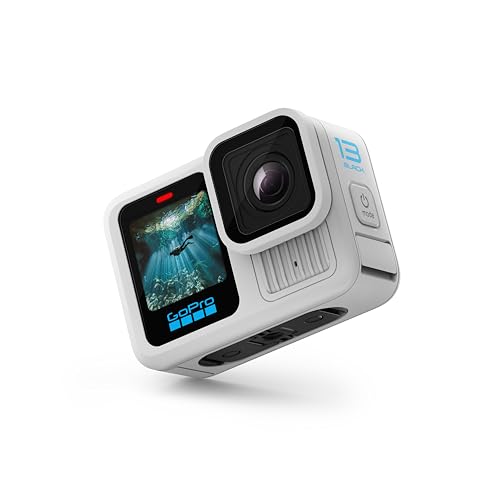 GoPro HERO13 Black Accessory Bundle - Includes The Handler, 2 Enduro Batteries, 2 Curved Adhesive Mounts, 64GB SanDisk MicroSD Card, and Carrying Case