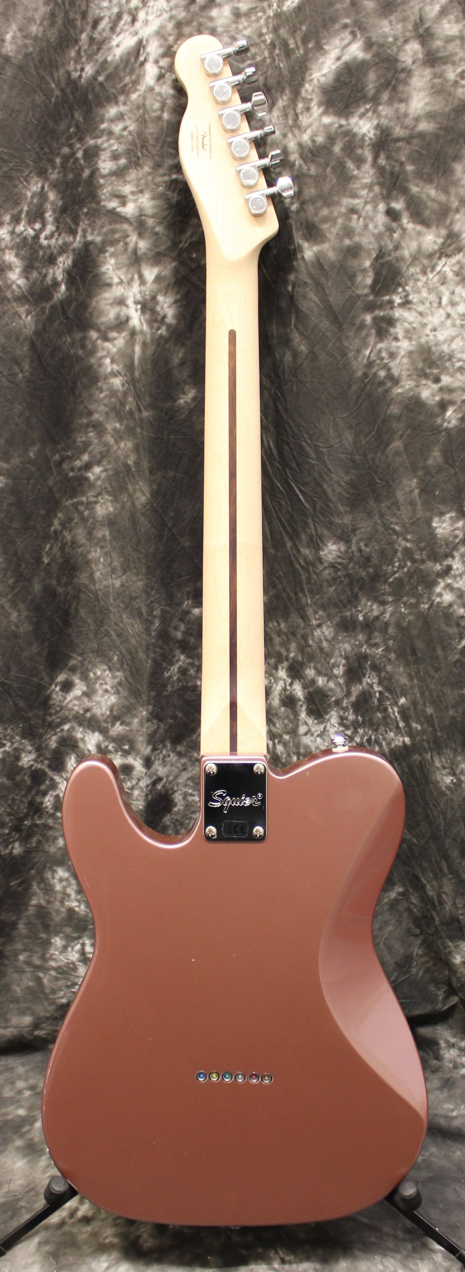 Squier Affinity Series Telecaster Deluxe Electric Guitar Burgundy Mist