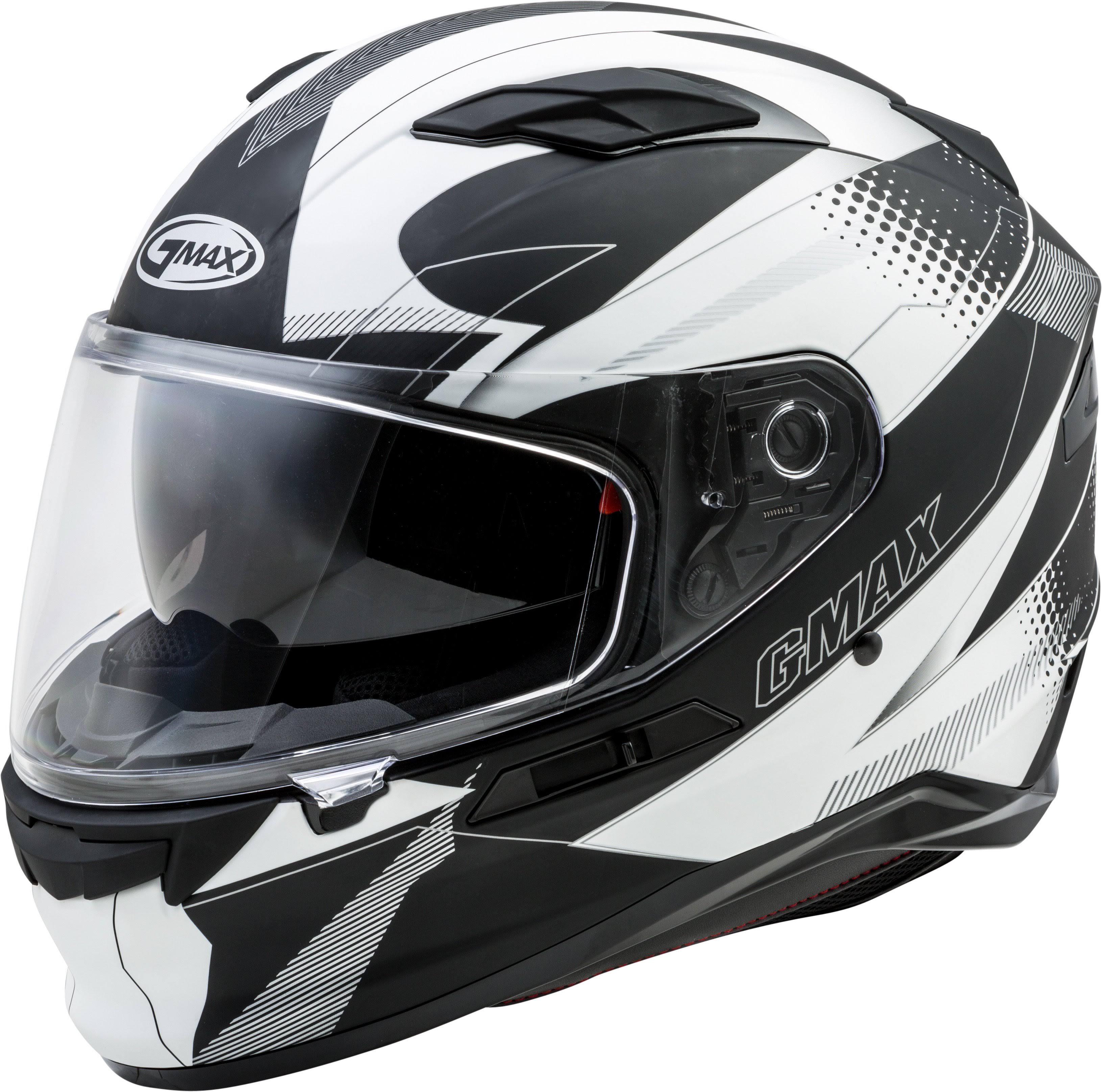 GMAX FF-98 Apex Black/Red Full Face Helmet M