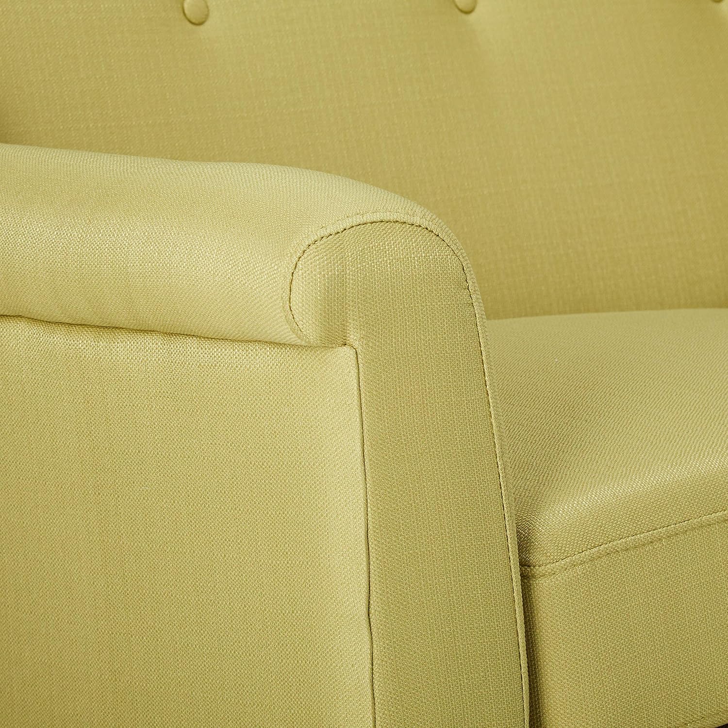 Christopher Knight Home Grace Fabric Sofa, Light Green